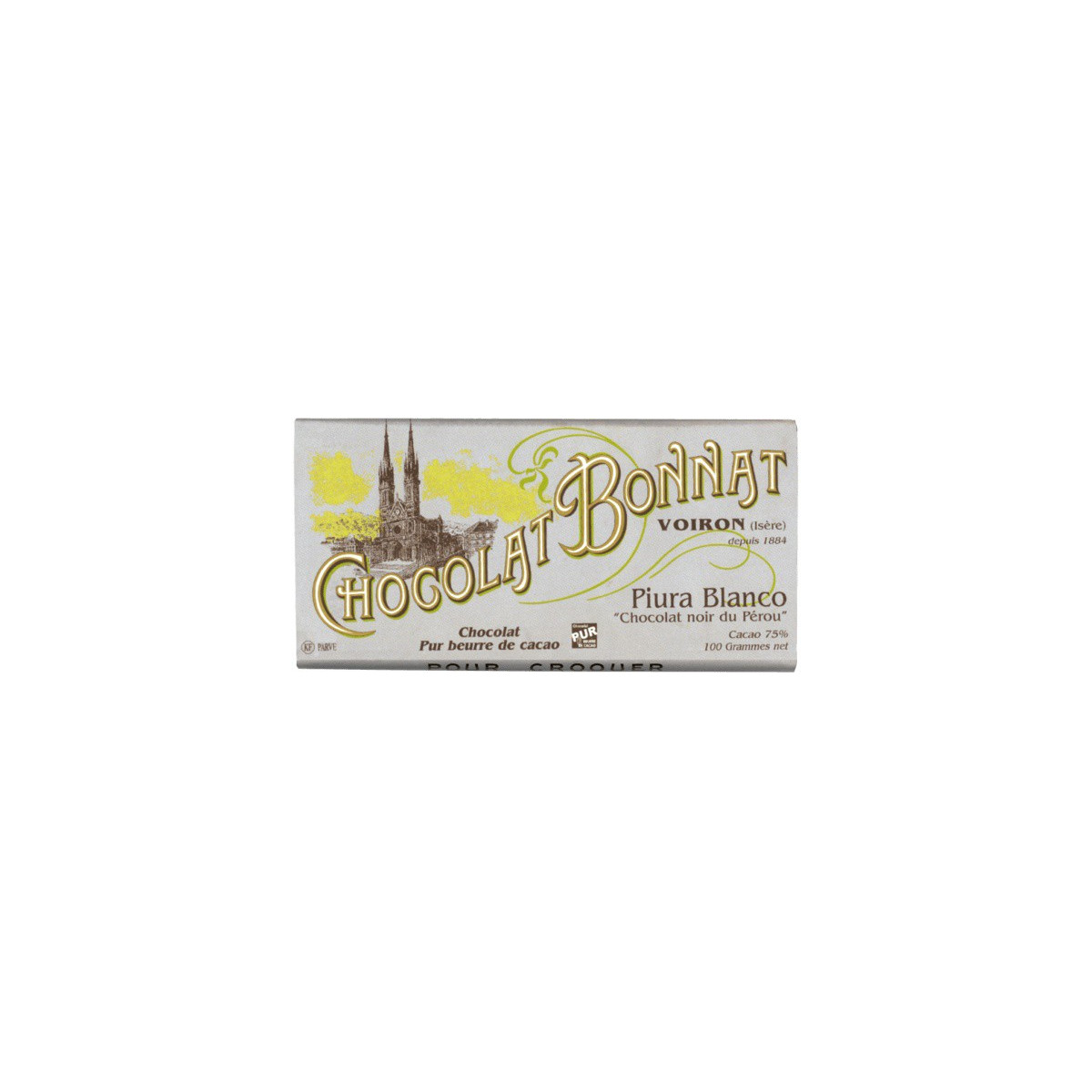 Chocolat Bonnat Piura Blanco