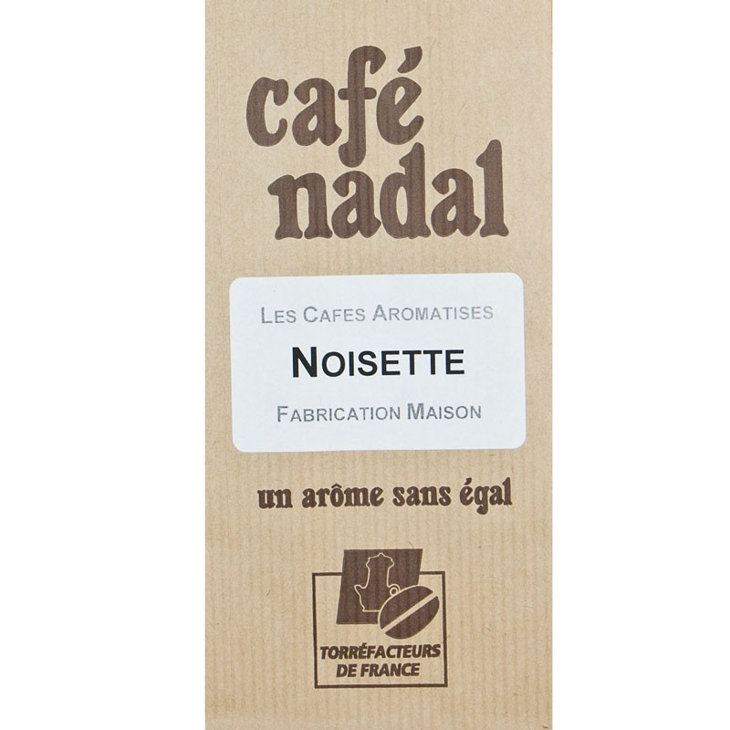 Café Nadal aromatisé noisette