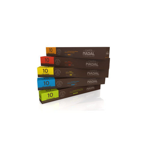 Capsules café Nadal compatibles Nespresso® tradition 2