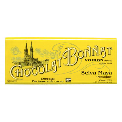 Chocolat noir origine Mexique 75% de cacao