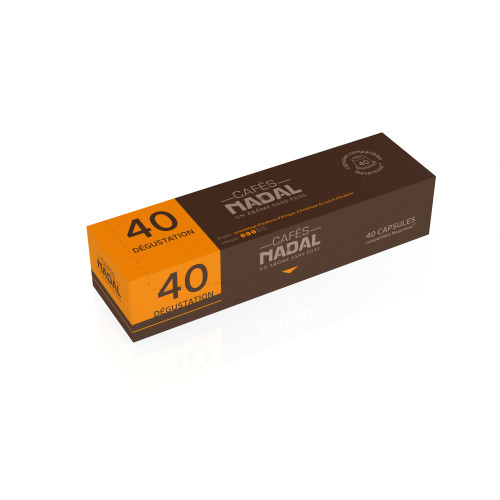 Capsules Cafés Nadal compatibles Nespresso® Dégustation 2