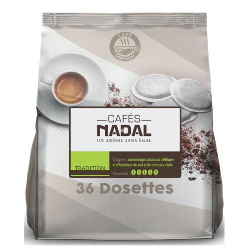36 dosettes souples TRADITION - compatibles Senseo® 2