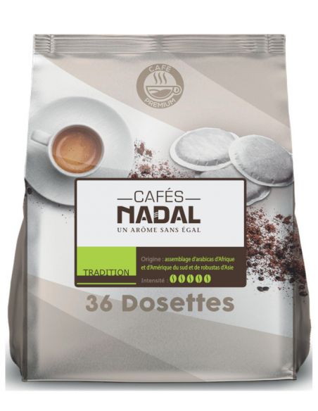 36 dosettes compatibles Senseo  TRADITION