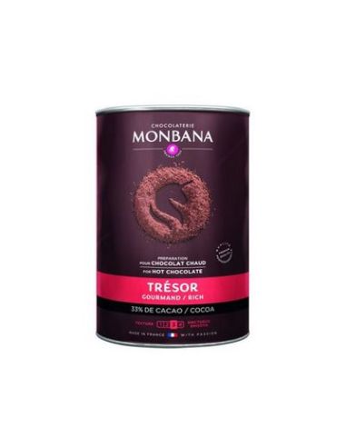 Chocolat en poudre Tradition Trésor de chocolat 1Kg