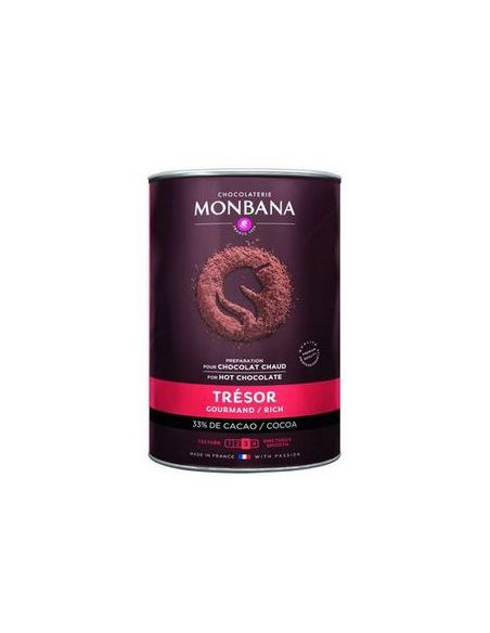 Chocolat en poudre Tradition Trésor de chocolat 1Kg Chocolat en poudre Tradition Trésor de chocolat 1Kg