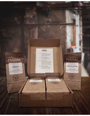Coffret des grandes origines Cafés Nadal