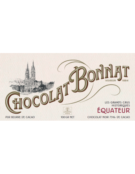 Chocolat Bonnat Equateur