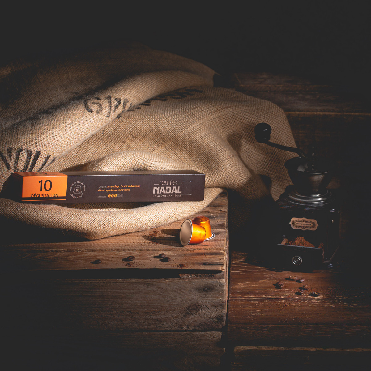 capsules café Nadal compatibles Nespresso® dégustation