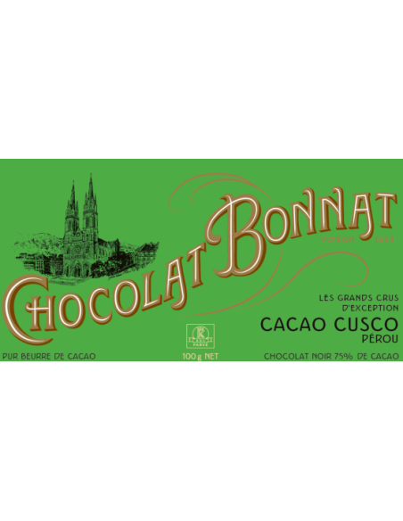 Chocolat Bonnat Cacao Cusco