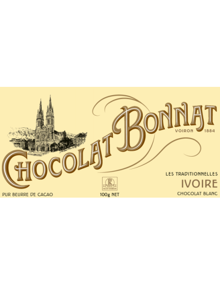 Chocolat Bonnat blanc « Ivoire »