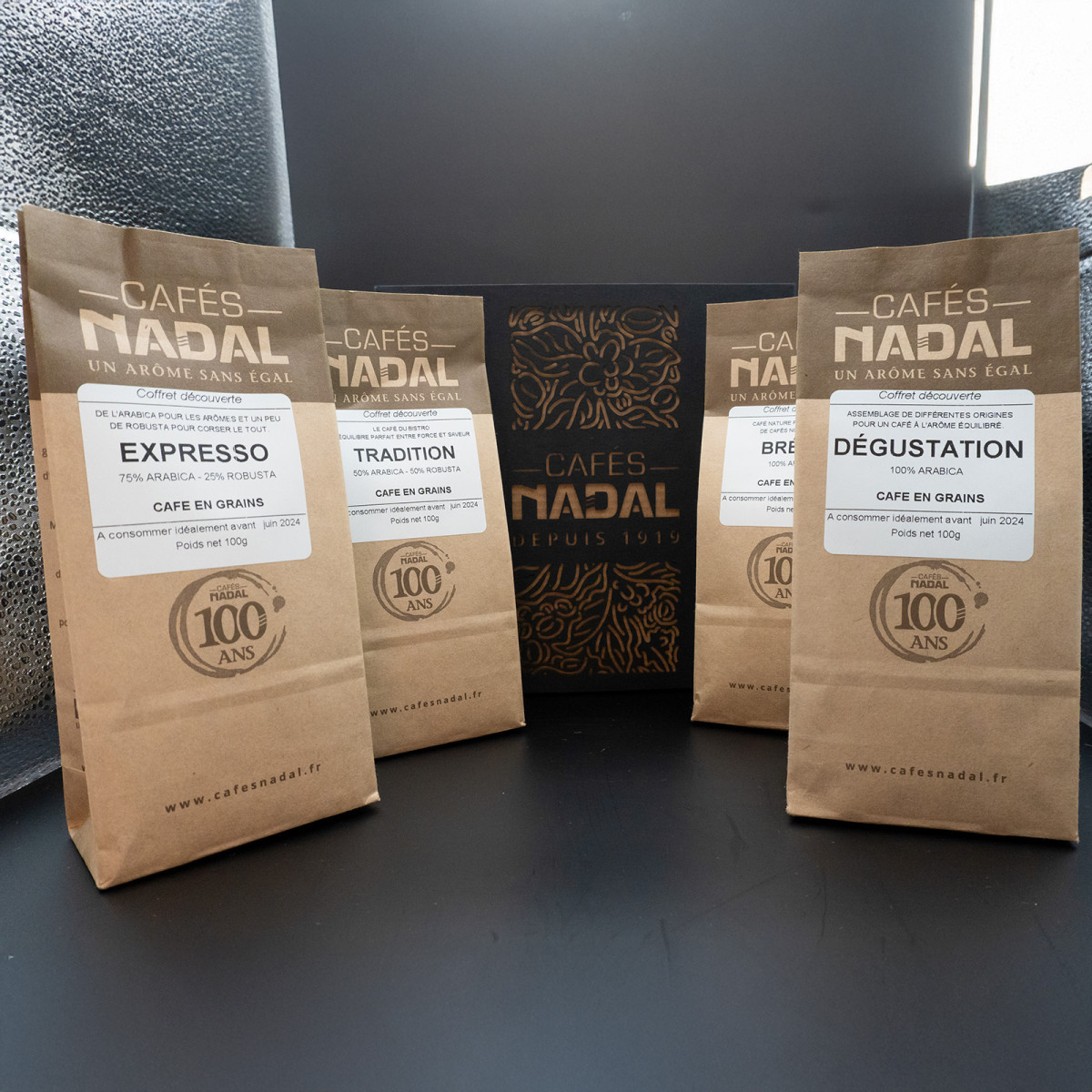Coffret découverte Cafés Nadal
